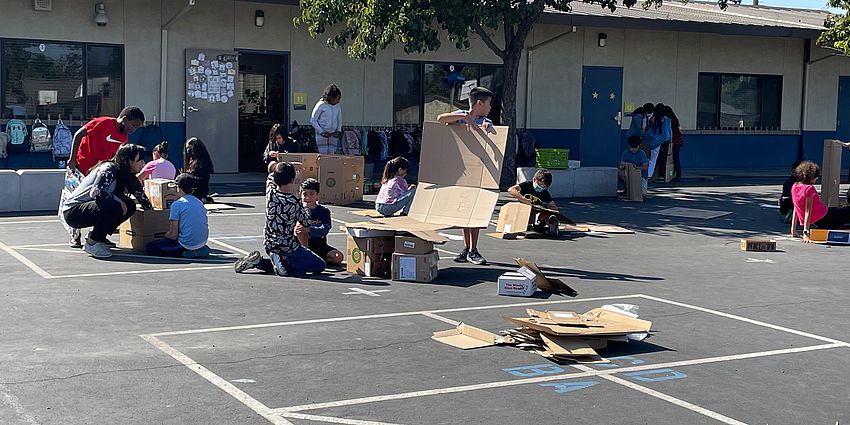 Cardboard Carnival under Construction