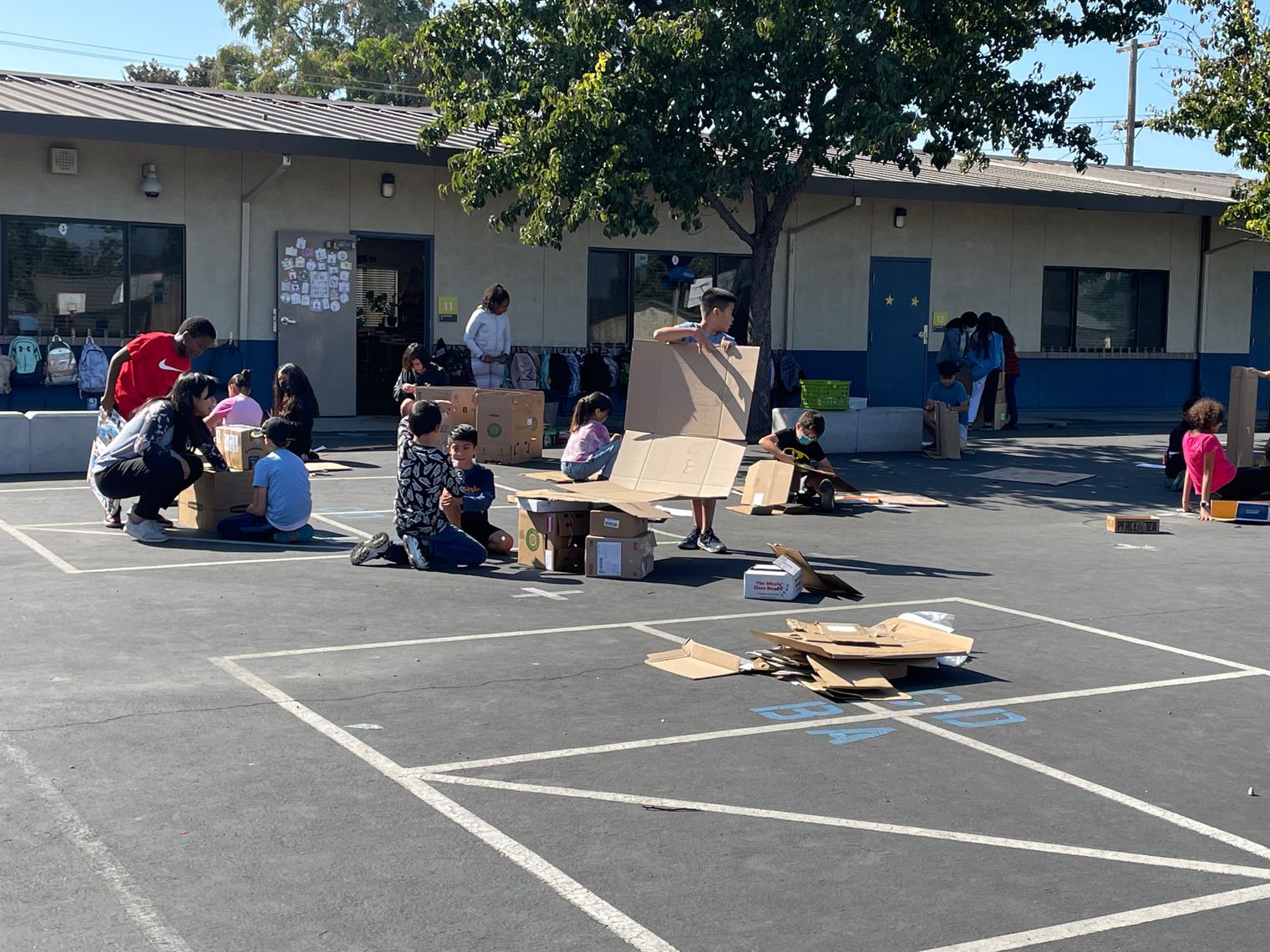 Cardboard Carnival under Construction